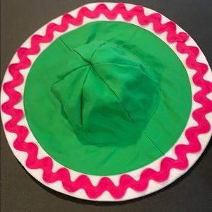 Gymboree island lily sun hat size 3-4